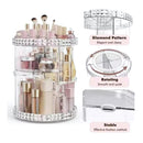 Organizador De Maquiagem Perfume Cosmético Organizador De Maquiagem Giratório
