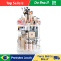 Organizador De Maquiagem Perfume Cosmético Giratório Diamante