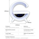 Relógio Despertador Digital – Luz LED Colorida