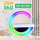 Relógio Despertador Digital – Luz LED Colorida