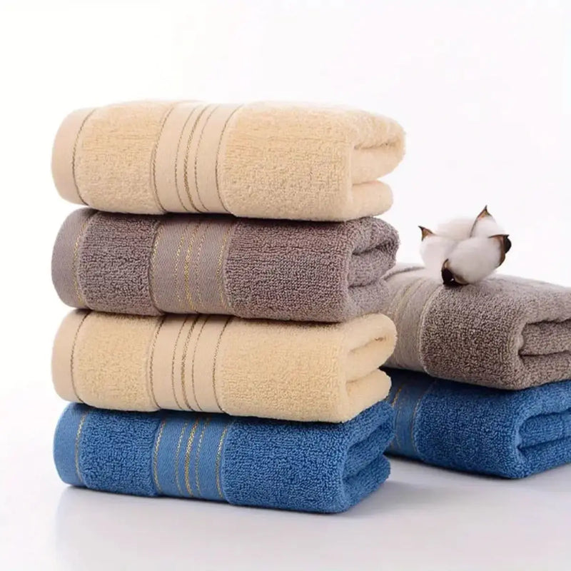 Kit 5 Toalhas de Rosto de algodão Macia