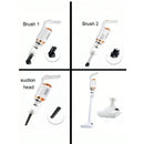 Aspirador de pó sem fio portátil, USB recarregável .